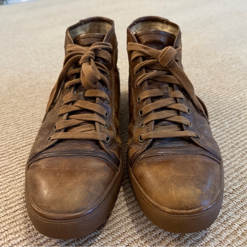 Frye Men's Justin Mid-Lace Sneakers size 11